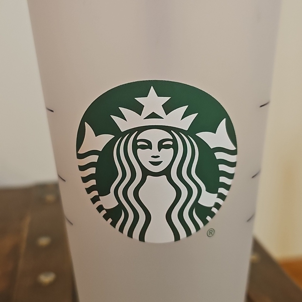 Starbucks Green and Silver, Hot Pink, Frosted Pink, and Clear FrostedTumbler Lot - Picture 9 of 11